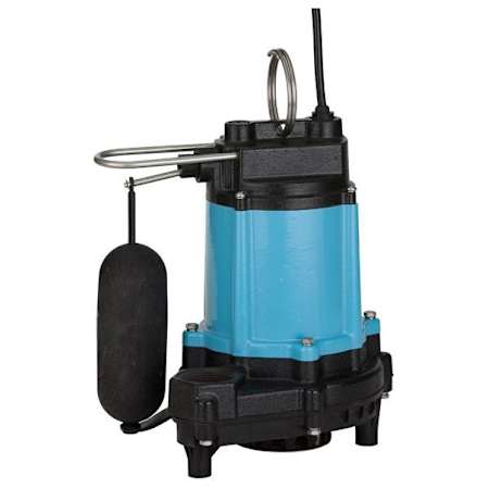 Little Giant 10EC-CIA-SFS - 1/2 HP Polypropylene and Cast Iron Submersible Sump Pump with Vertical Float Switch N/A