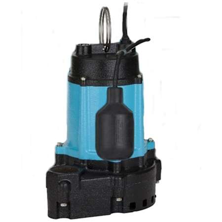 Little Giant 10EC-CIA-RF - 1/2 HP Cast Iron Submersible Sump Pump with Piggyback Tether Float (20' Cord) N/A