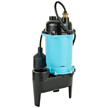 Little Giant BSCW50T - 1/2 HP Cast Iron Sewage Pump (2") with PB Tether Float (10' Cord) N/A