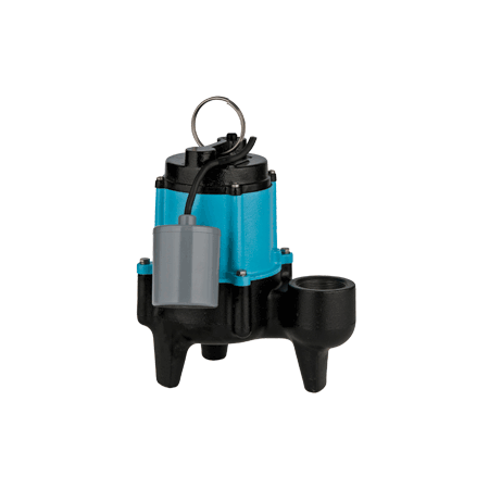 Little Giant 10SN 120 GPM 115V Submersible Sewage Pump with 2" Discharge and 20' Cord N/A