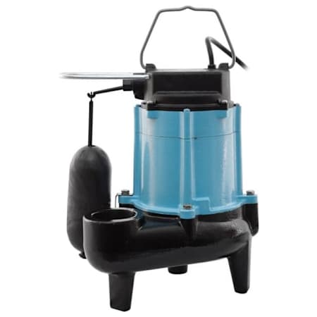 Little Giant 10SC-CIA-SFS - 1/2 HP Cast Iron Sewage Pump (2") with Vertical Float N/A