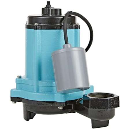 Little Giant 12E-CIA-RF - 1/2 HP Cast Iron Effluent Pump with PB Float Switch N/A