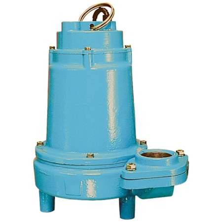 Little Giant 16EH-CIM - 1 HP Cast Iron Effluent Pump (Non-Automatic) (380/460V 3-Phase) N/A