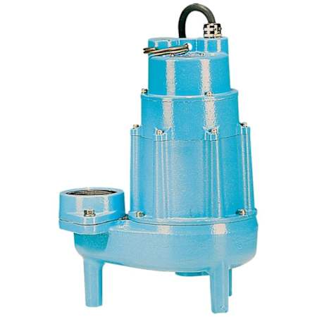 Little Giant 18S-CIM - 1-1/2 HP Cast Iron Sewage Pump (3") with 20' Cord (Non-Automatic) (208V) N/A