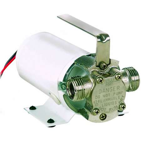 Little Giant 5 GPM 12V Flex-Vane Non-Submersible Transfer Pump Steel