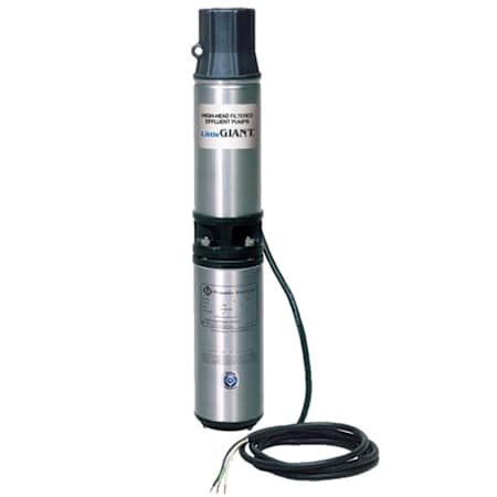 Little Giant 26 GPM 1/2 HP WE-Series Submersible High Head Filtered Effluent Pump (2W - 115V) N/A