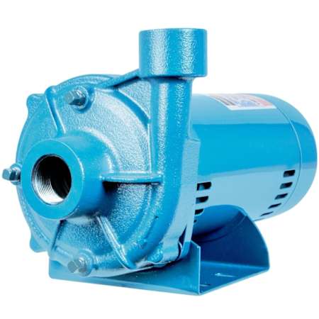 Little Giant 60 GPM 3/4 HP Closed-Coupled Cast Iron End Suction Centrifugal Pump (No-Plug) 115/230V 1P N/A