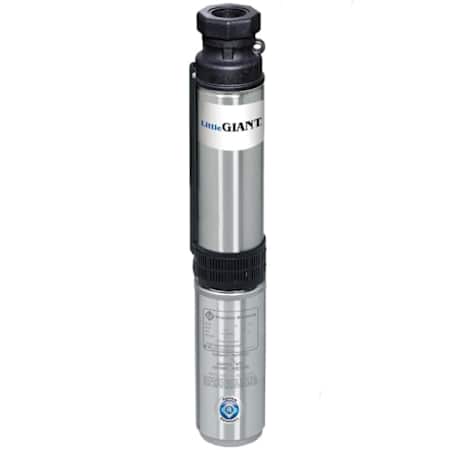 Little Giant 8 GPM 1/2 HP Deep Well Submersible Pump with Thermoplastic Dsch. (8 GPM at 140' - 282' Off) (3W - 230V) N/A