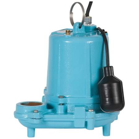 Little Giant WS30AM - 1/3 HP Cast Iron Effluent Pump (2") with PB Tether Float (20' Cord) N/A