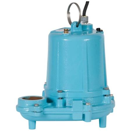 Little Giant WS100HM-34 - 1 HP Cast Iron High Head Effluent Pump with 30' Cord (Non-Automatic) (460V 3-Phase) N/A