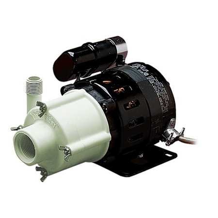Little Giant 5-MD-SC 1050 GPH / 17GPM 230V 1/8HP Magnetic Drive Chemical Pump with 6ft. Power Cord - No Plug Steel