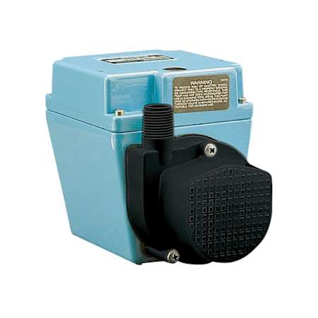Little Giant 3E-12NR - 670GPH / 11.1GPM 115V Dual Purpose Oil Filled Submersible Utility Pump with 6ft. Cord Steel