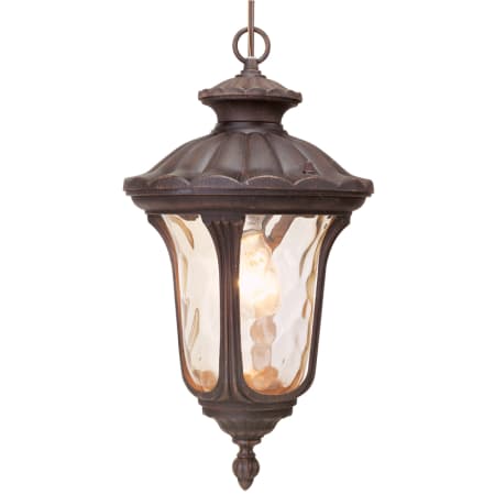 Livex Lighting Oxford 1 Light Outdoor Pendant Imperial Bronze
