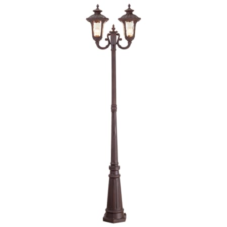 Livex Lighting Oxford 2 Light Outdoor Post Light Imperial Bronze