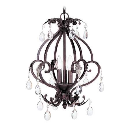 Hand Rubbed Bronze with Antique Silver Accents