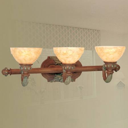 Crackled Bronze with Vintage Stone Accents