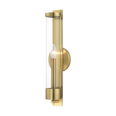 Livex Lighting Castleton 18" Tall Commercial Wall Sconce Antique Brass