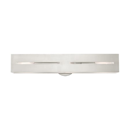 Livex Lighting Soma 3 Light 24" Wide Bath Bar Brushed Nickel