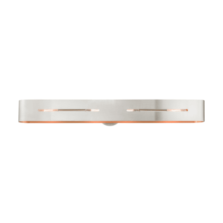 Livex Lighting Ravena 4 Light 36" Wide Bath Bar Brushed Nickel