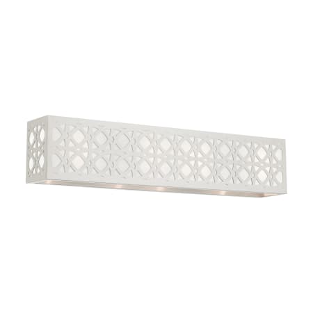 Livex Lighting Calinda 4 Light 24" Wide Bath Bar Brushed Nickel