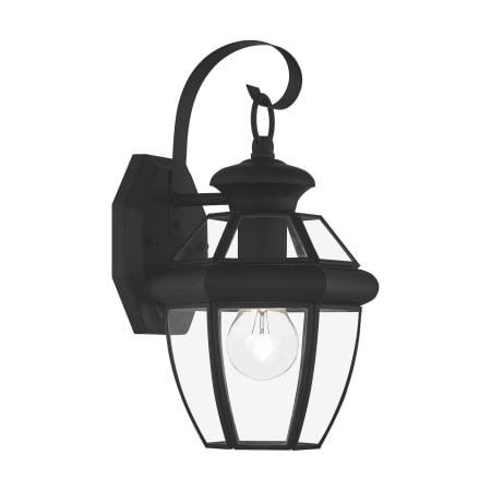 Livex Lighting Monterey 1 Light Outdoor Wall Sconce Black