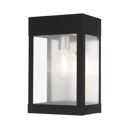 Livex Lighting Barrett 13" Tall Outdoor Wall Sconce Black