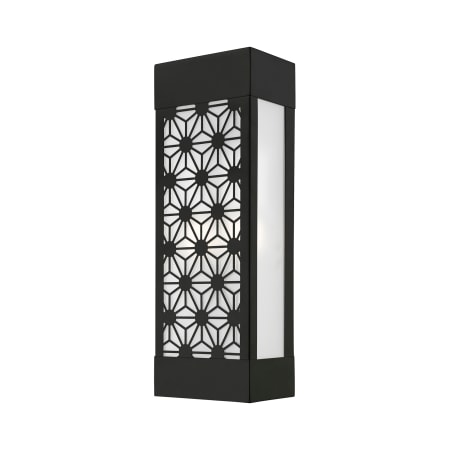 Livex Lighting Berkeley 2 Light 17" Tall Commercial Wall Sconce Black