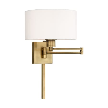 Livex Lighting Allison 11" Tall Commercial Wall Sconce Antique Brass
