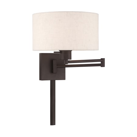 Livex Lighting Single Light 11" Tall Wall Sconce Bronze