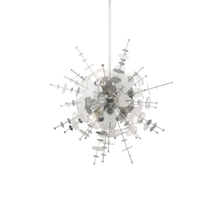 Livex Lighting Circulo 6 Light 30" Wide Sputnik Chandelier Polished Chrome