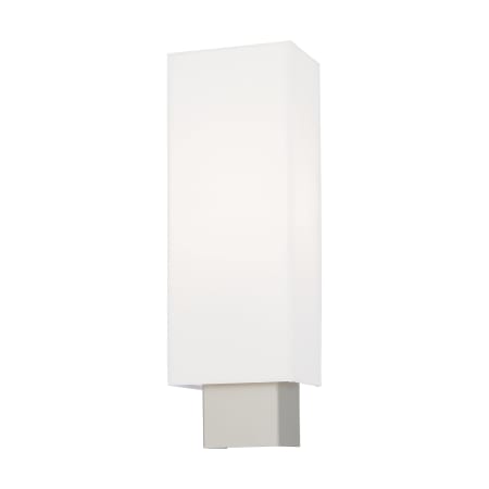 Livex Lighting Clark Single Light 16" Tall Wall Sconce Brushed Nickel