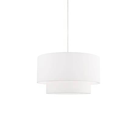 Livex Lighting Clark Single Light 20" Wide Pendant Brushed Nickel