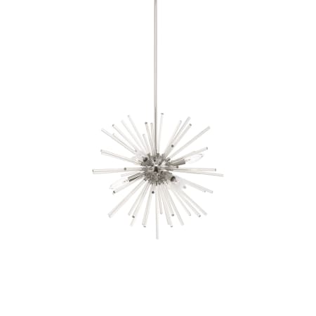 Livex Lighting Utopia 6 Light 20" Wide Crystal Mini Chandelier Polished Chrome