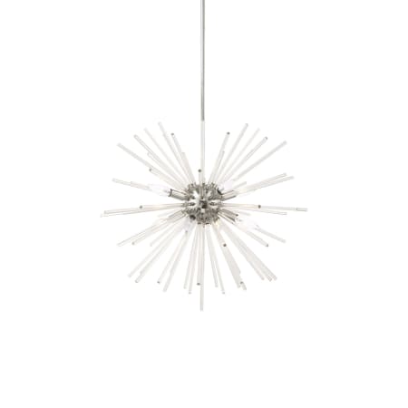 Livex Lighting Utopia 8 Light 26" Wide Crystal Sputnik Chandelier Polished Chrome