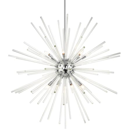 Livex Lighting Utopia 16 Light 50" Wide Sputnik Chandelier Polished Chrome