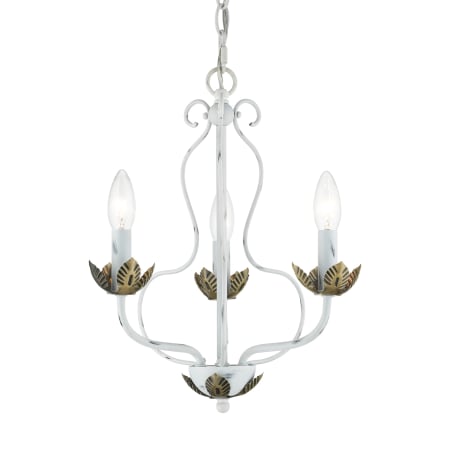 Antique White / Antique Brass