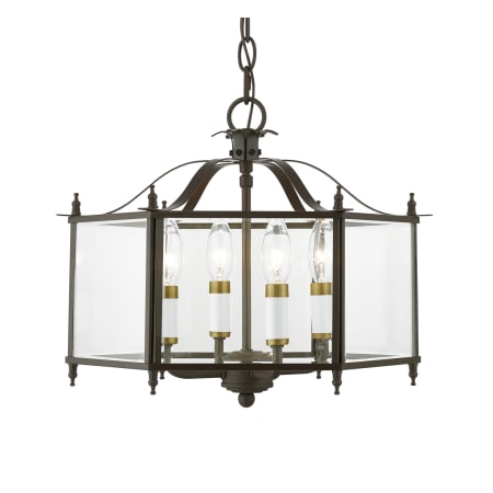 English Bronze / Antique Brass Accents