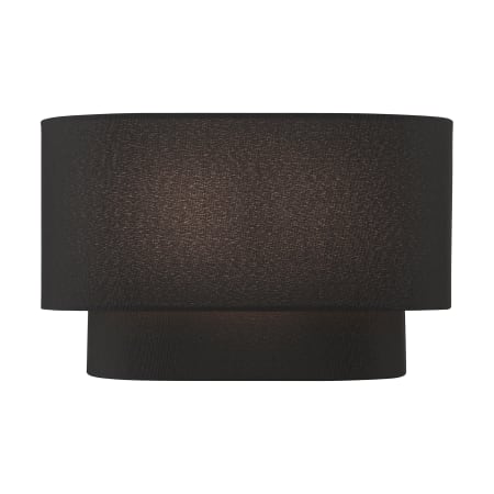 Livex Lighting Bainbridge 2 Light 8" Tall Wall Sconce Black