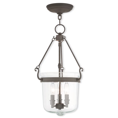 Livex Lighting Winchester 3 Light Foyer Pendant Bronze