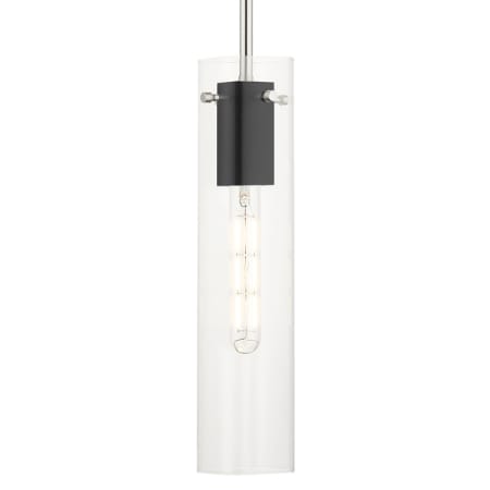 Livex Lighting Beckett 5" Wide Mini Pendant Brushed Nickel