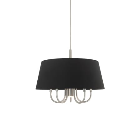 Livex Lighting Belclaire 6 Light 24" Wide Drum Chandelier Brushed Nickel