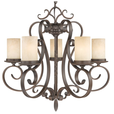Livex Lighting Millburn Manor 5 Light 1 Tier Chandelier Imperial Bronze