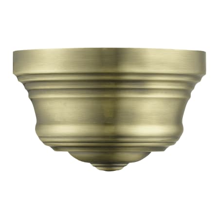 Livex Lighting Endicott 6" Tall Wall Sconce Antique Brass