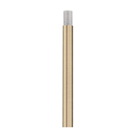 Livex Lighting 12" Long Downrod for Livex Lighting Fixtures with 5/8" Width Antique Brass