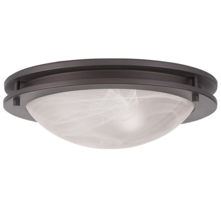 Livex Lighting Ariel 2 Light Flush Mount Ceiling Fixture Bronze