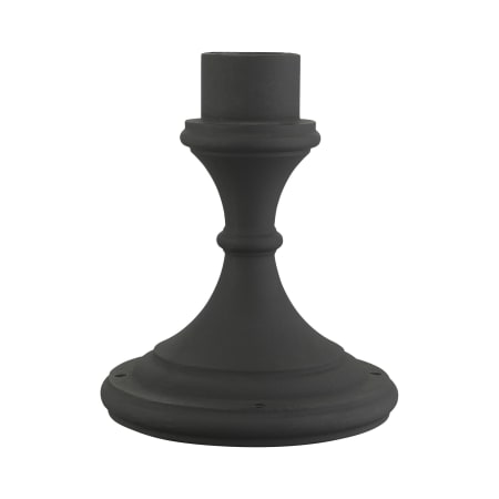 Livex Lighting 11" Tall Pier Mount Adapter Textured Black