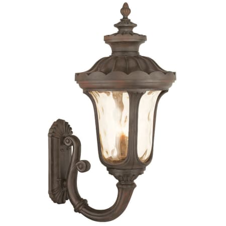 Livex Lighting Oxford 4 Light Outdoor Lantern Wall Sconce Imperial Bronze