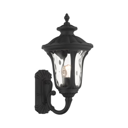 Livex Lighting Oxford 18" Tall Outdoor Wall Sconce Textured Black