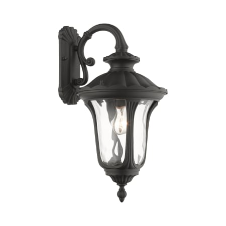 Livex Lighting Oxford 19" Tall Outdoor Wall Sconce Textured Black