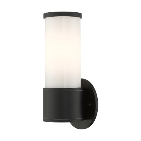 Livex Lighting Landsdale 1 Lt Outdoor ADA Wall Lantern Textured Black